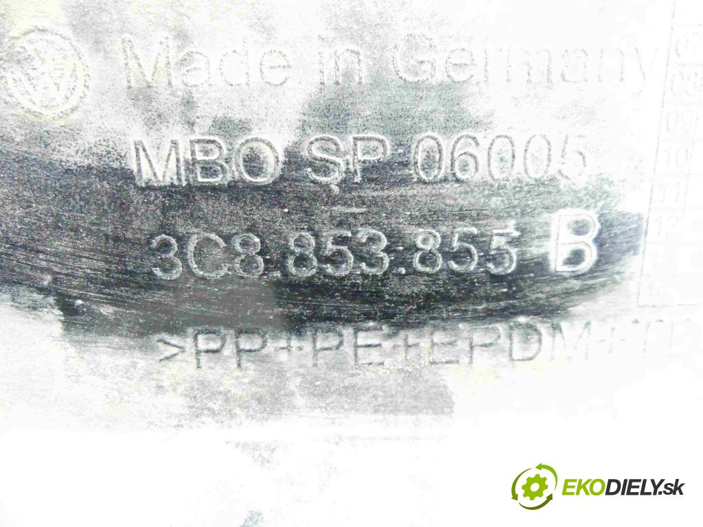 Vw Passat CC 2008-2016 2.0 TSI 200 HP automatic 147 kW 2000 cm3 4- lišta práh: ľavé 3C8853855B (Lišty prahové)