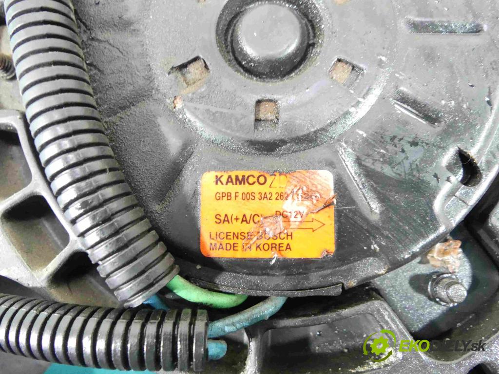 Kia Picanto I 2003-2011 1.1 65 HP manual 48 kW 1086 cm3 5- Ventilátor chladiča F00S3A2262