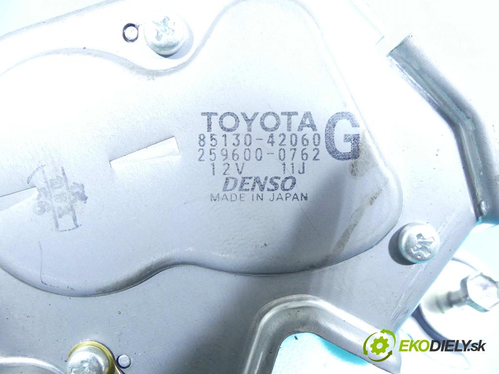 Toyota Rav4 III 2005-2012 2.4 VVTI 156 hp automatic 115 kW 2362 cm3 5- motor stěrače zadní 85130-42060