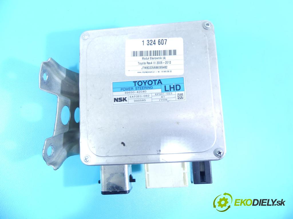 Toyota Rav4 III 2005-2012 2.4 VVTI 156 HP automatic 115 kW 2362 cm3 5- modul riadiaca jednotka 89650-42040 (Ostatné)