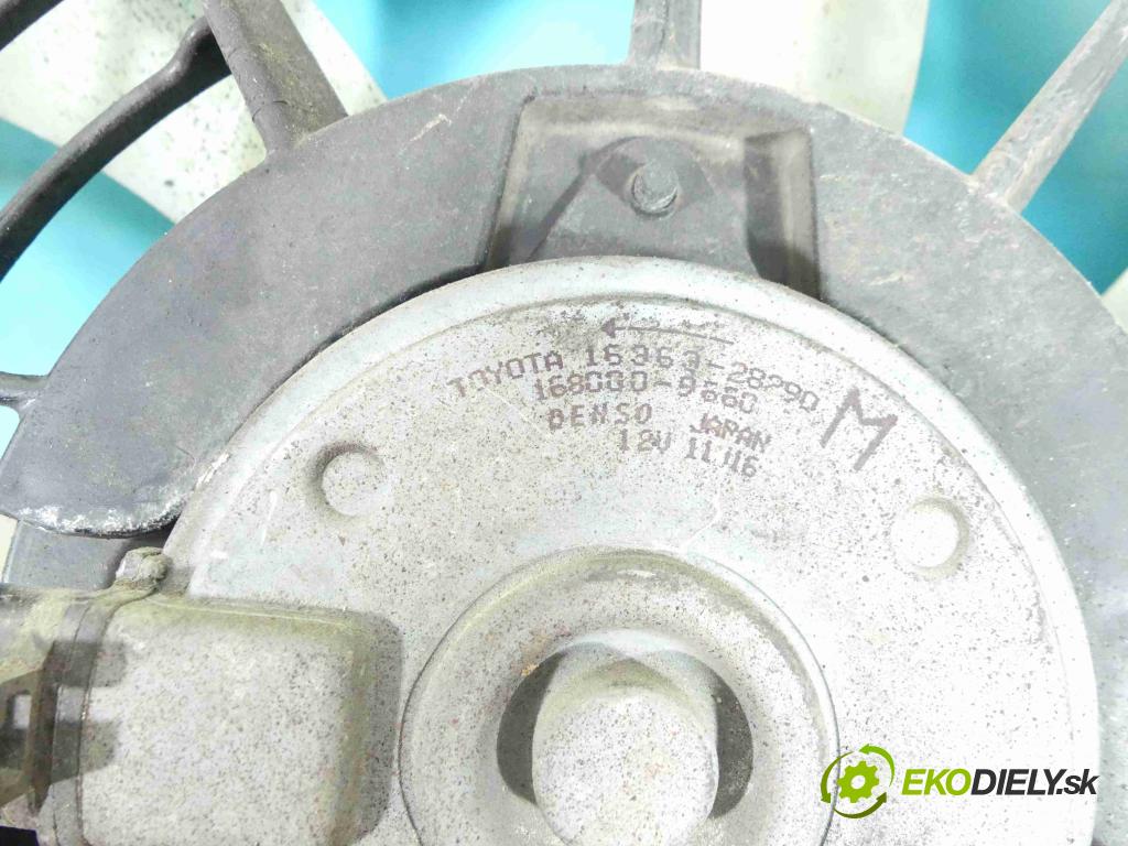 Toyota Rav4 III 2005-2012 2.4 VVTI 156 HP automatic 115 kW 2362 cm3 5- Ventilátor chladiča 168000-9660