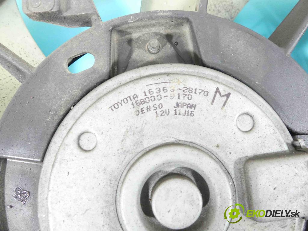 Toyota Rav4 III 2005-2012 2.4 VVTI 156 HP automatic 115 kW 2362 cm3 5- Ventilátor chladiča 168000-9660