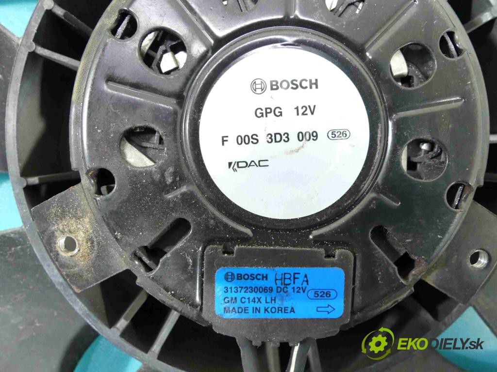 Chevrolet Captiva 2.2 VCDI 184hp automatic 135 kW 2231 cm3 5- Ventilátor chladiča F00S3D3009