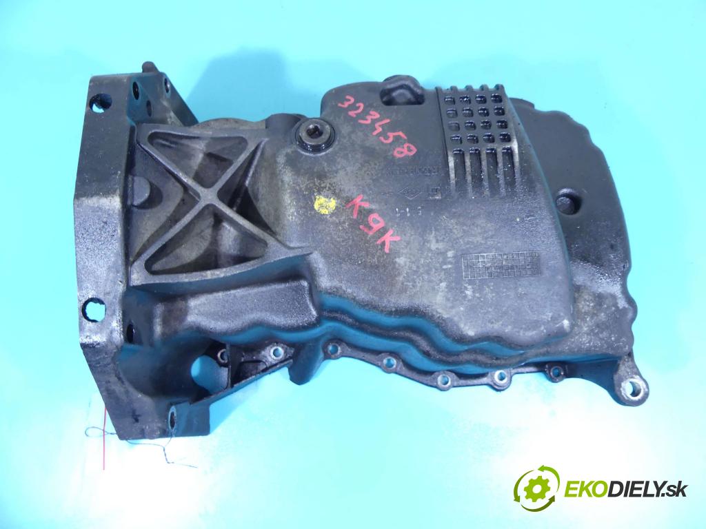 Dacia Sandero I 2008-2012 1.5 dci 86 hp manual 63 kW 1461 cm3 5- vana olejová K9K8796 (Olejové vany)