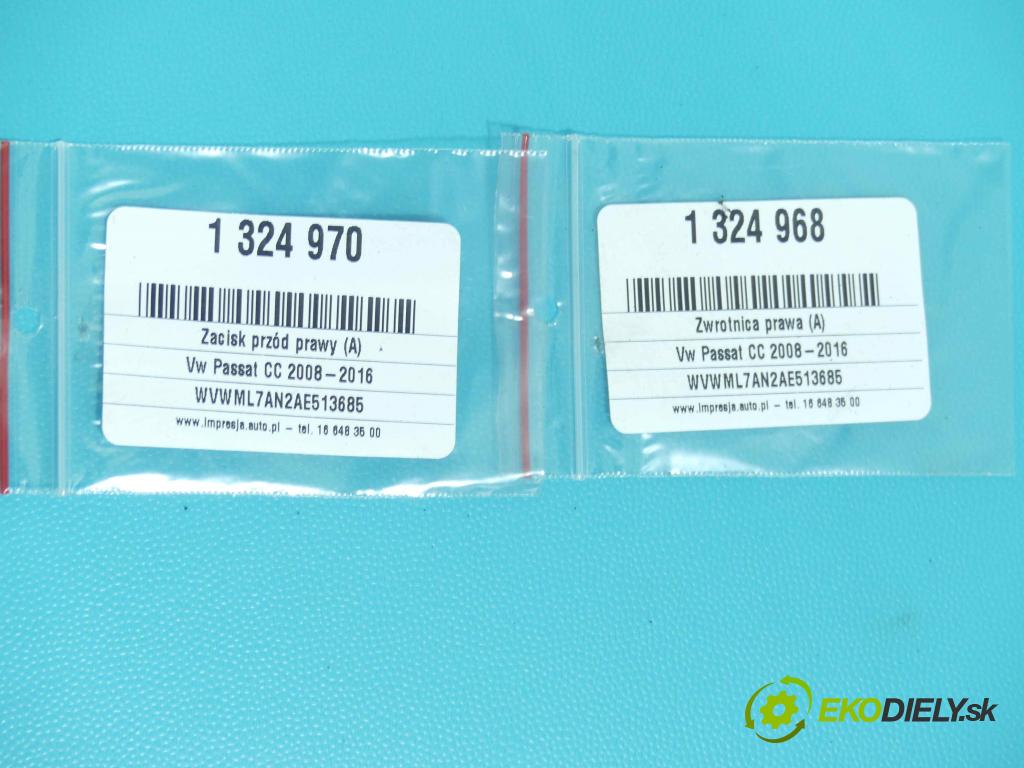 Vw Passat CC 2008-2016 2.0 TSI 200 HP automatic 147 kW 2000 cm3 4- náboj pravé  (Náboje)