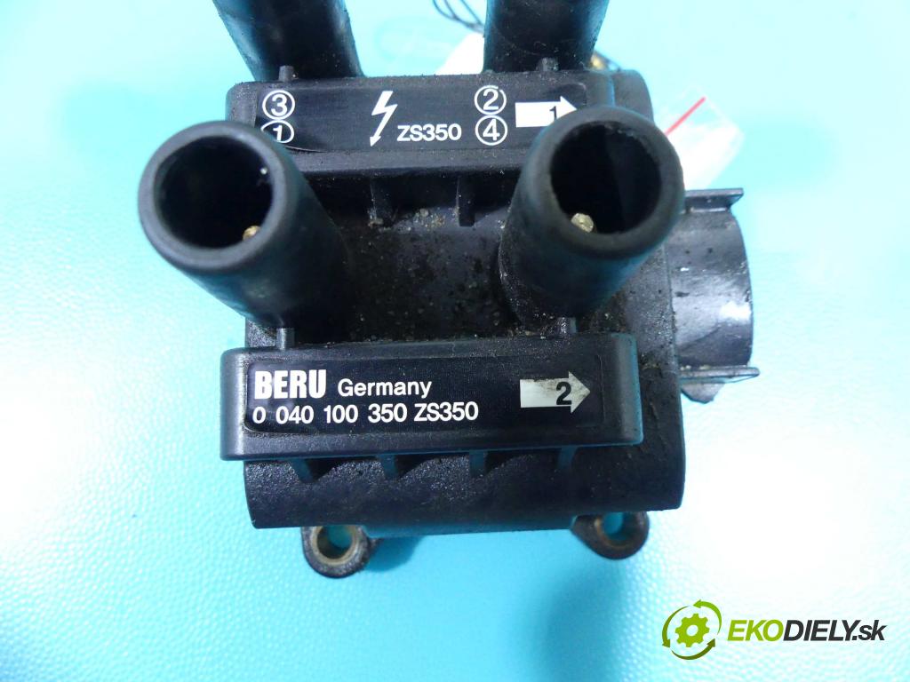 Ford Focus Mk1 1998-2004 1.8 16v 116 HP manual 85 kW 1796 cm3 5- cievka zapaľovacia 0040100350 (Zapaľovacie cievky, moduly)