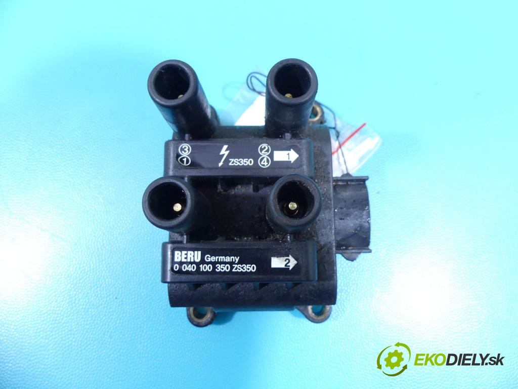 Ford Focus Mk1 1998-2004 1.8 16v 116 HP manual 85 kW 1796 cm3 5- cievka zapaľovacia 0040100350 (Zapaľovacie cievky, moduly)