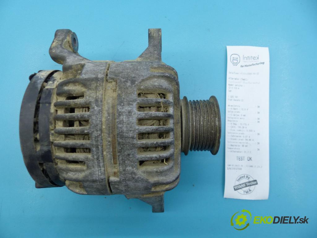 Fiat Ducato II 1994-2006 2.3 jtd 110 hp manual 81 kW 2286 cm3 5- Alternator 0124325053 (Alternátory)