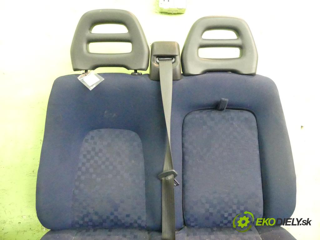 Peugeot Boxer I 1994-2006 2.0 8v 110 HP manual 81 kW 1998 cm3 5- Sedačka pravý  (Sedačky, sedadlá)