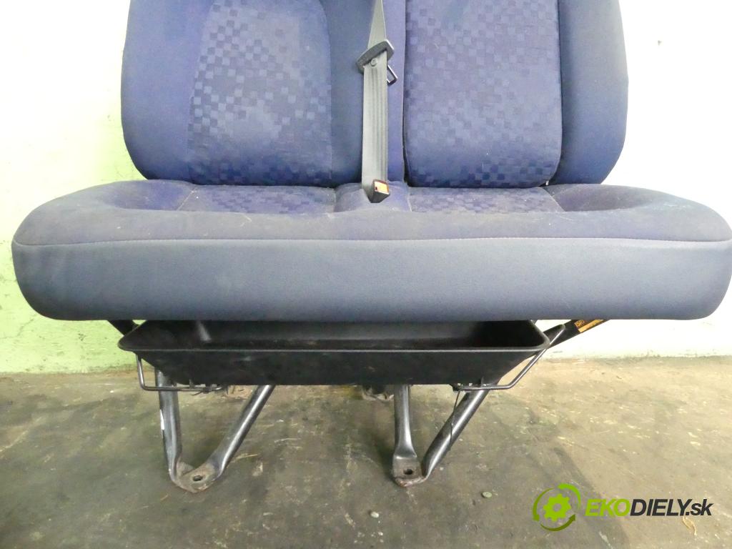 Peugeot Boxer I 1994-2006 2.0 8v 110 HP manual 81 kW 1998 cm3 5- Sedačka pravý  (Sedačky, sedadlá)