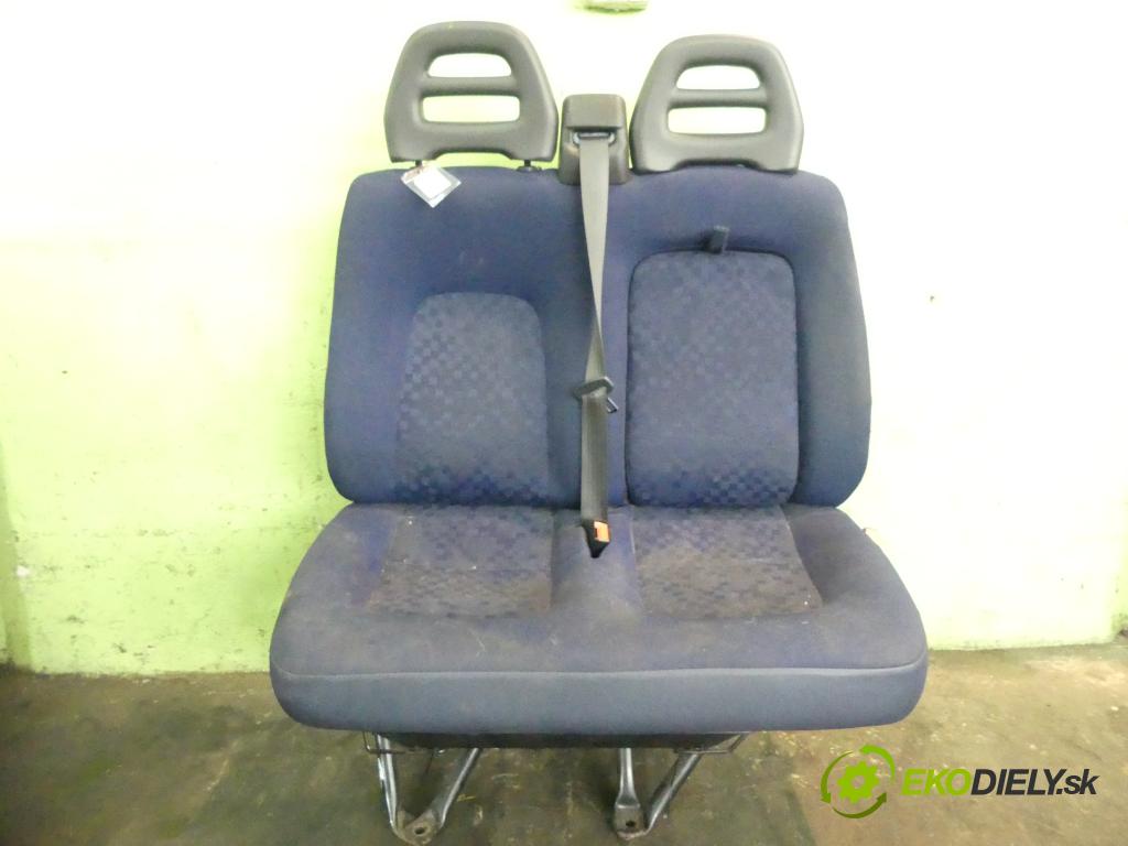 Peugeot Boxer I 1994-2006 2.0 8v 110 HP manual 81 kW 1998 cm3 5- Sedačka pravý  (Sedačky, sedadlá)