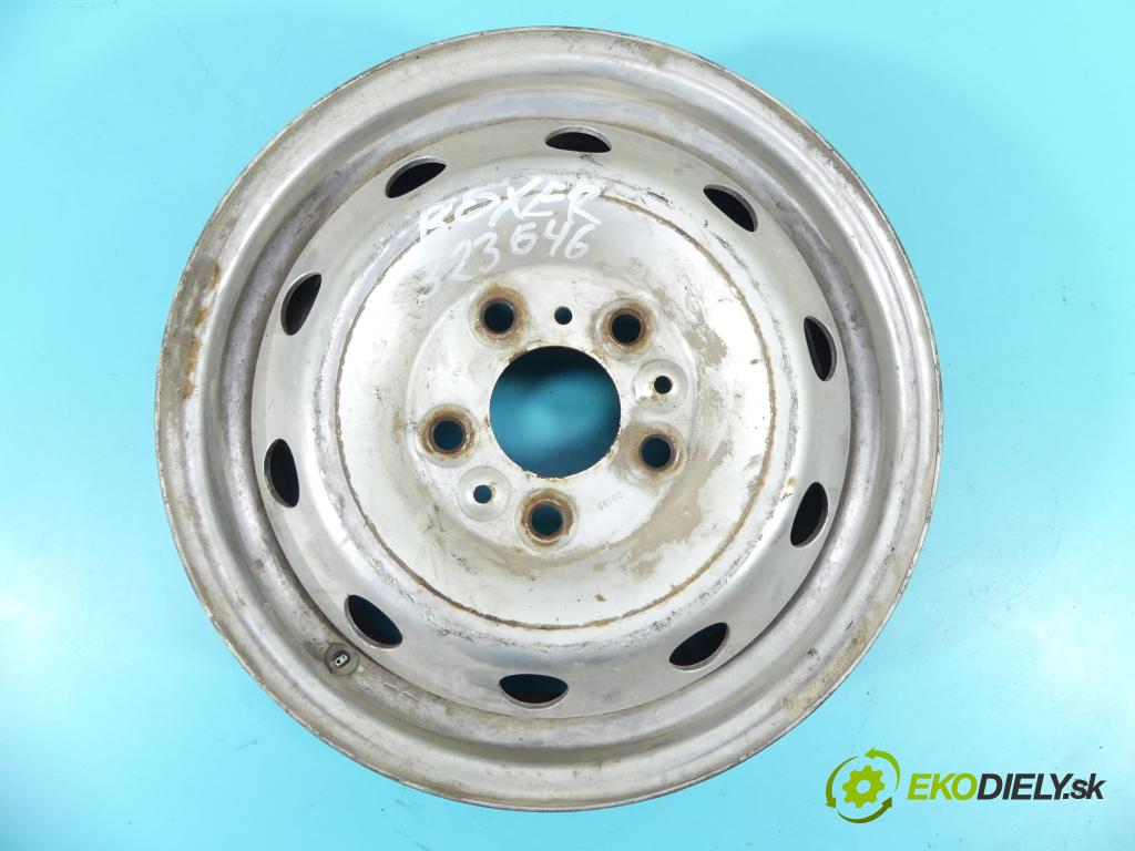 Peugeot Boxer I 1994-2006 2.0 8v 110 HP manual 81 kW 1998 cm3 5- Disk oceľový 15