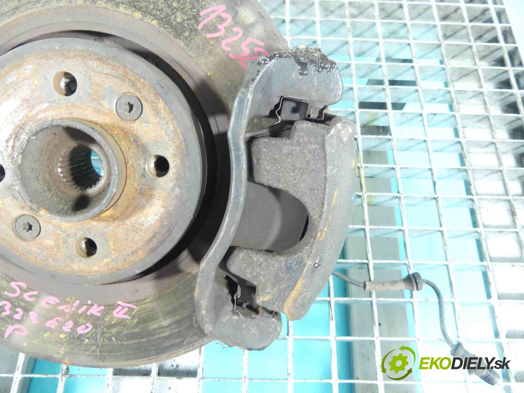 Renault Scenic II 2003-2009 1.9 dci 120 HP manual 88 kW 1870 cm3 5- brzdič predné pravý  (Ostatné)