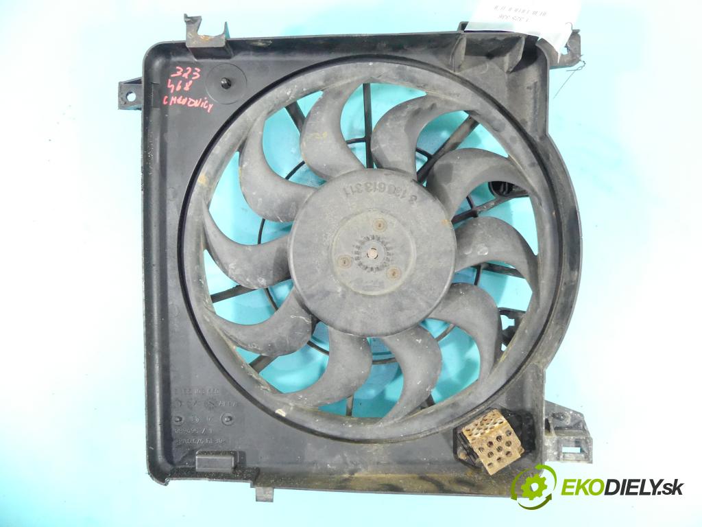 Opel Astra III 2004-2014 1.7 cdti 101 HP manual 74 kW 1686 cm3 5- Ventilátor chladiča 0130303304