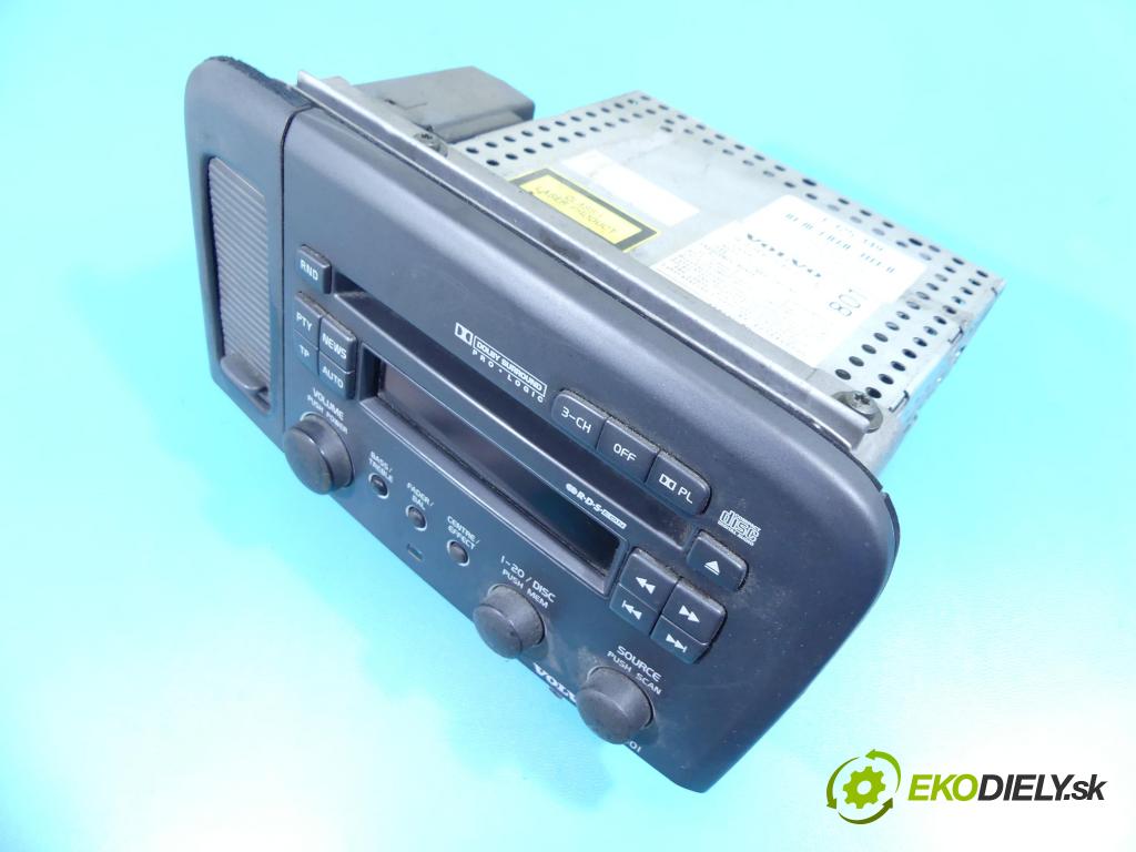 Volvo S80 I 1998-2006 2.5 tdi 140 HP automatic 103 kW 2460 cm3 4- Radio originál 9496567-1