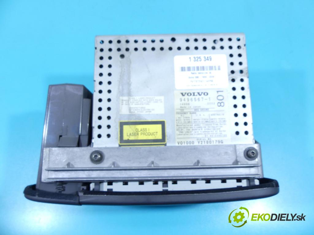 Volvo S80 I 1998-2006 2.5 tdi 140 HP automatic 103 kW 2460 cm3 4- Radio originál 9496567-1