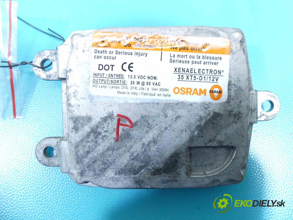 Volvo S80 I 1998-2006 2.5 tdi 140 HP automatic 103 kW 2460 cm3 4- střídač: xenon 35XTD-D1 (Riadiace jednotky xenónu)