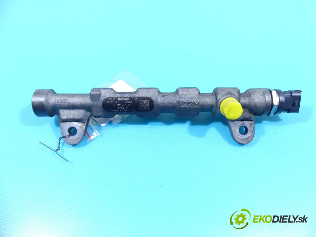 Opel Insignia A 2008-2017 2.0 cdti (A20DTH) 160 HP manual 118 kW 1956 cm3 5- lišta vstrekovacia 0445214221 (Vstrekovacie lišty)