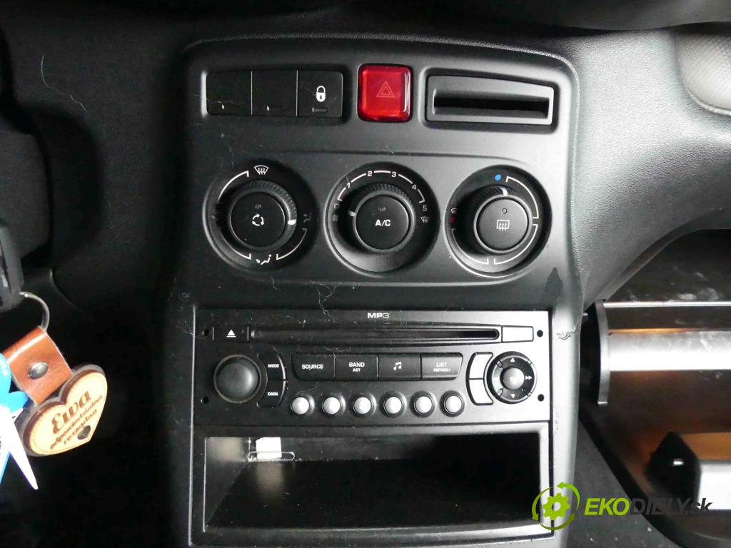 Citroen C3 Picasso 2008-2017 1.6 hdi 90 HP manual 66,2 kW 1560 cm3 5- Radio originál 9665918977