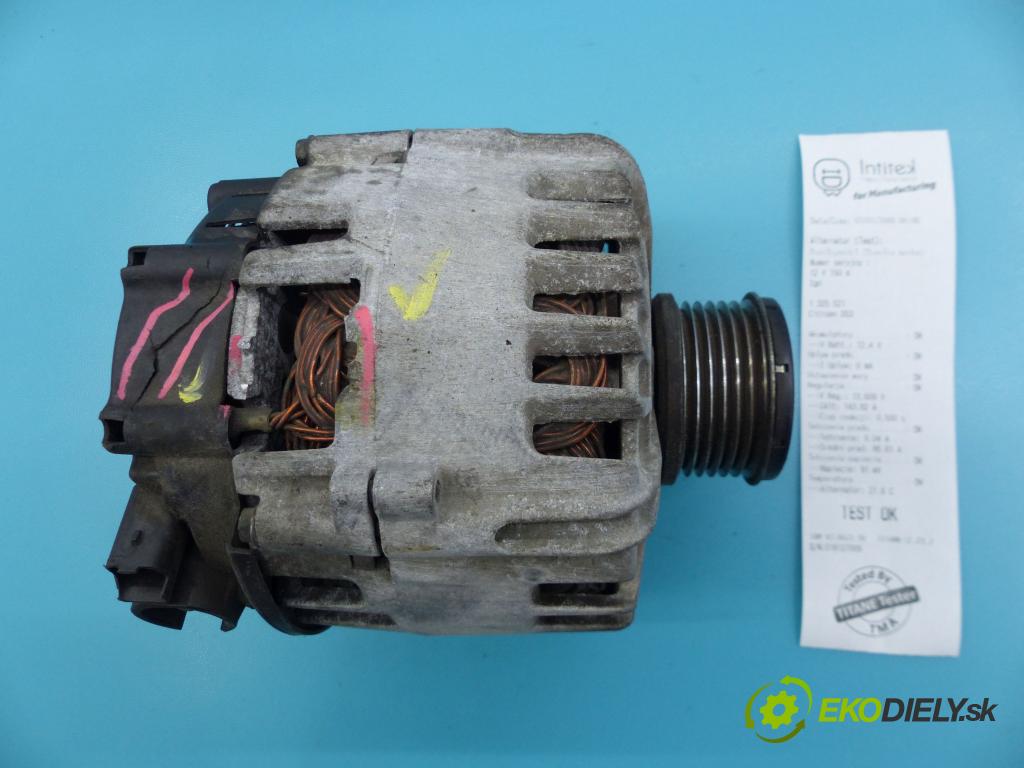 Citroen DS3 2010-2016 1.6 hdi 92 hp manual 68 kW 1560 cm3 3- Alternator 9664779680 (Alternátory)