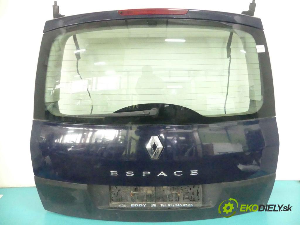 Renault Espace IV 2003-2014 1.9 dci 120 hp manual 88 kW 1870 cm3 5- zadní kufrové dveře  (Zadní kapoty)
