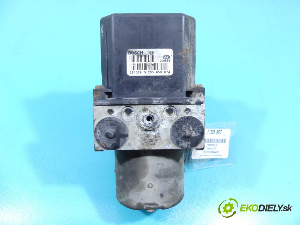 Peugeot 307 2.0 hdi 107 HP manual 79 kW 1997 cm3 4- čerpadlo abs 0265225163 (Pumpy ABS)