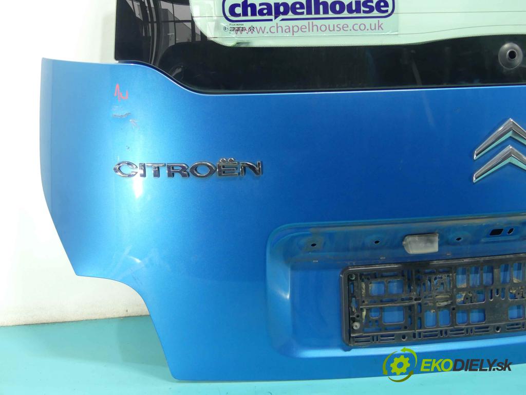 Citroen C3 Picasso 2008-2017 1.6 hdi 90 hp manual 66,2 kW 1560 cm3 5- zadní kufrové dveře  (Zadní kapoty)