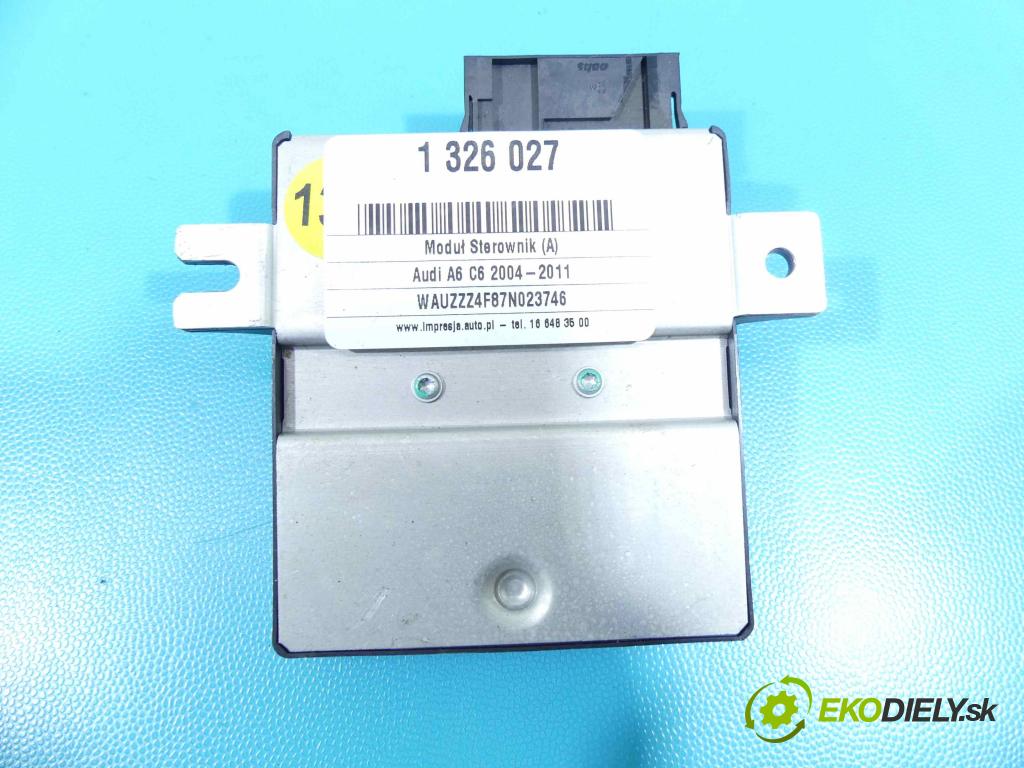 Audi A6 C6 2004-2011 2.0 tdi 140 HP automatic 103 kW 1968 cm3 5- modul riadiaca jednotka 4F0907468D (Ostatné)