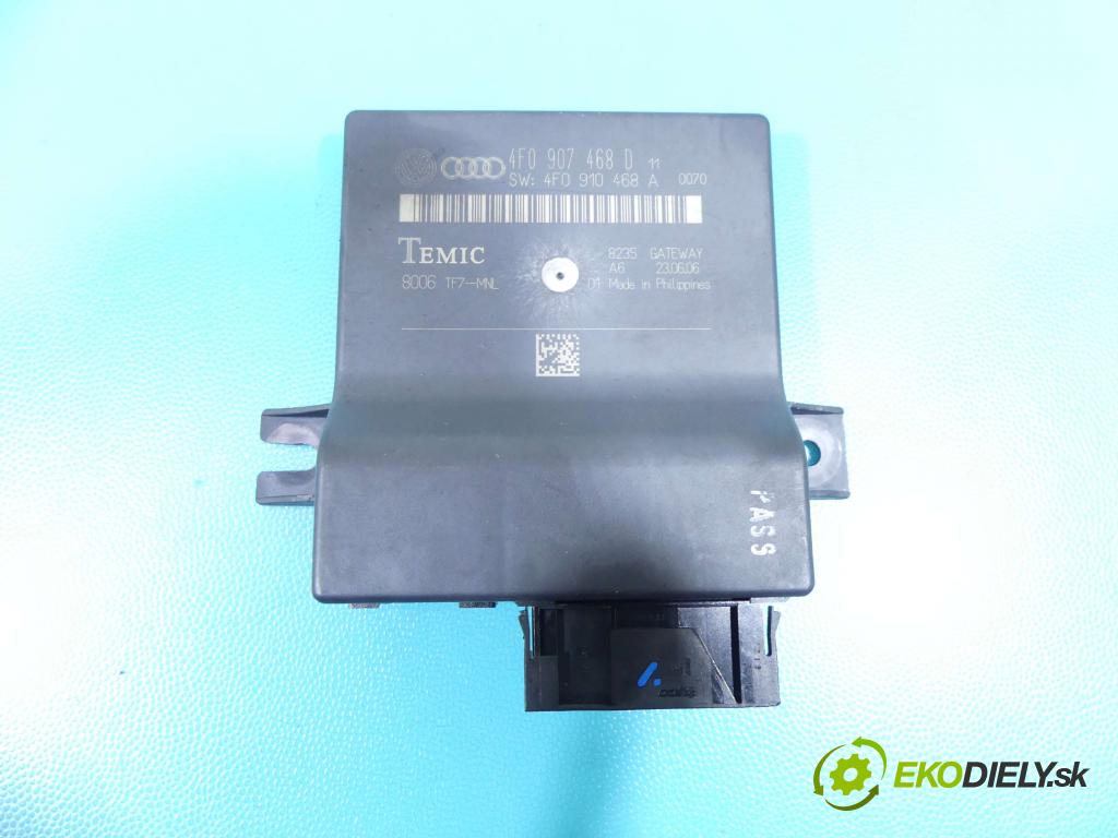 Audi A6 C6 2004-2011 2.0 tdi 140 HP automatic 103 kW 1968 cm3 5- modul riadiaca jednotka 4F0907468D (Ostatné)