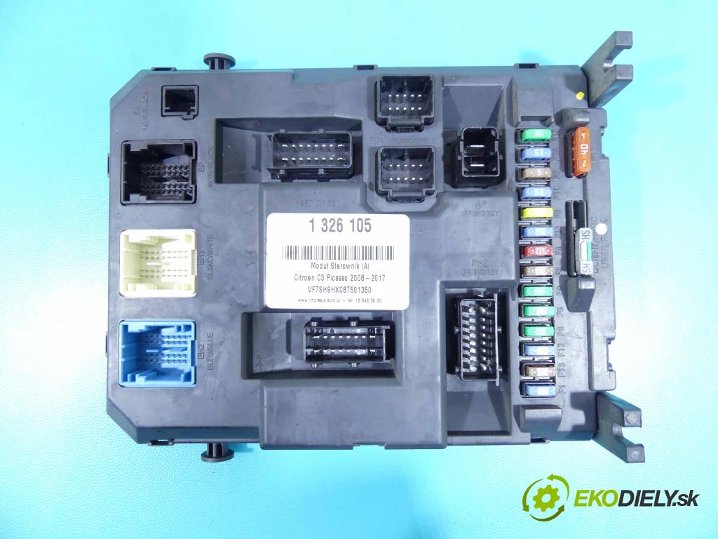 Citroen C3 Picasso 2008-2017 1.6 hdi 90 HP manual 66,2 kW 1560 cm3 5- modul riadiaca jednotka 9664983480 (Ostatné)