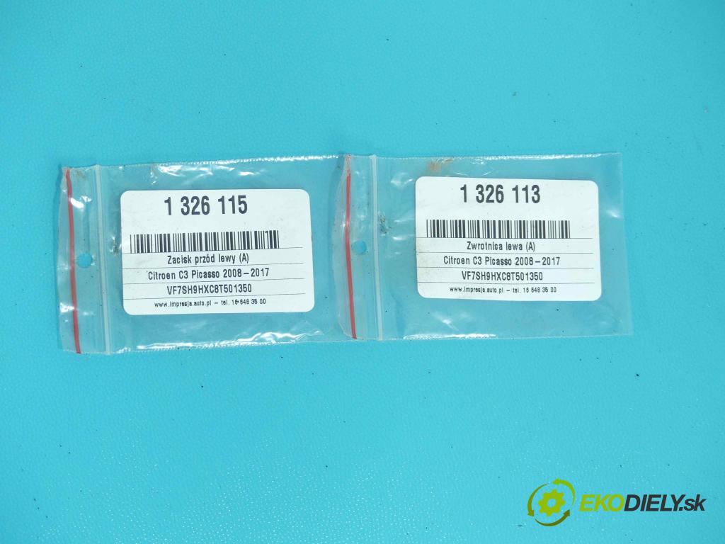 Citroen C3 Picasso 2008-2017 1.6 hdi 90 HP manual 66,2 kW 1560 cm3 5- náboj ľavé  (Náboje)