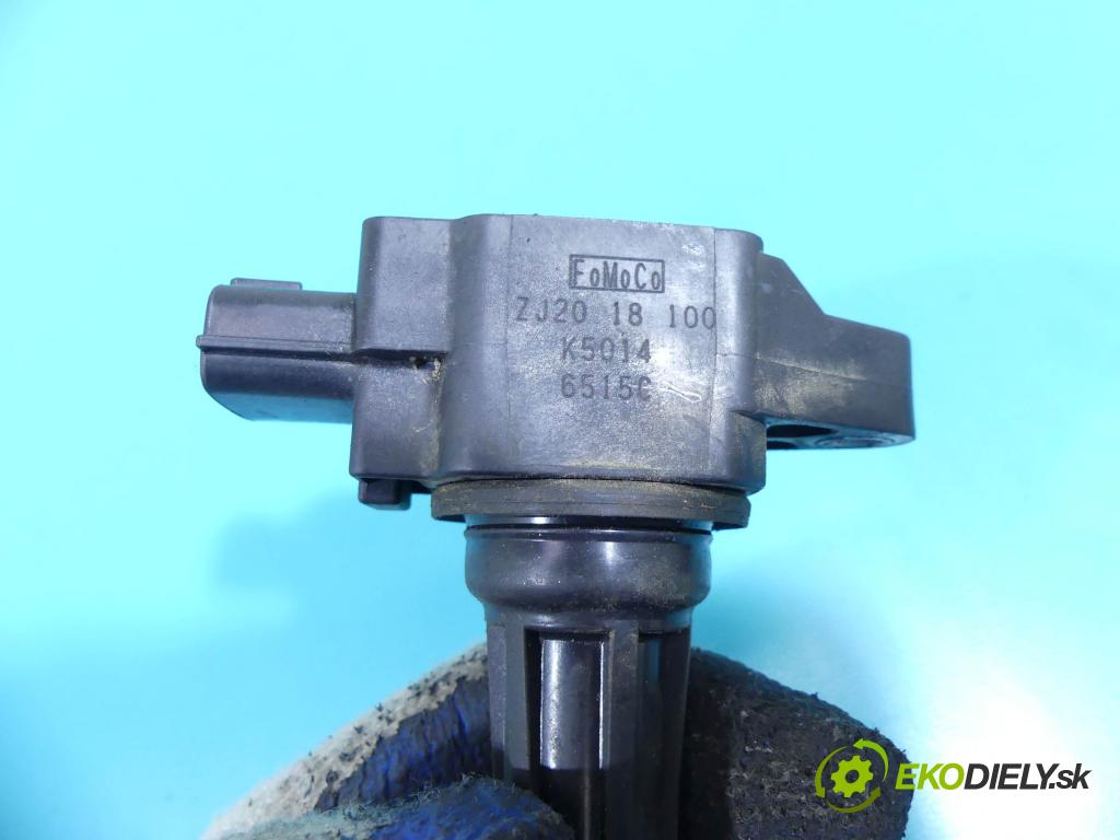 Mazda 3 I BK 2003-2009 1.6 16v 105 HP manual 77 kW 1598 cm3 5- cievka zapaľovacia K5014-6515C (Zapaľovacie cievky, moduly)