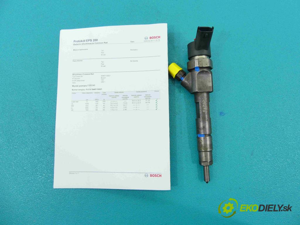 Nissan Primera P12 2001-2007 1.9 dci 116 HP manual 85 kW 1870 cm3 4- vstrek 0445110021 (Vstrekovače)