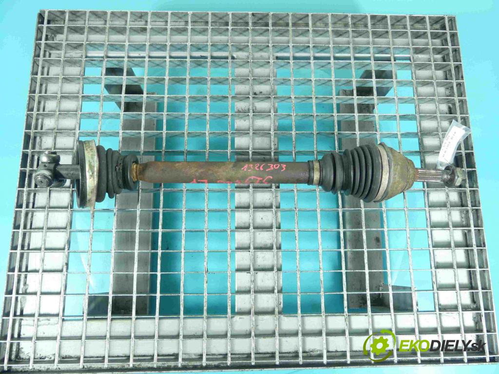 Dacia Logan I 2005-2014 1.4 8v 75 HP manual 55 kW 1390 cm3 4- poloos ľavé  (Poloosy)