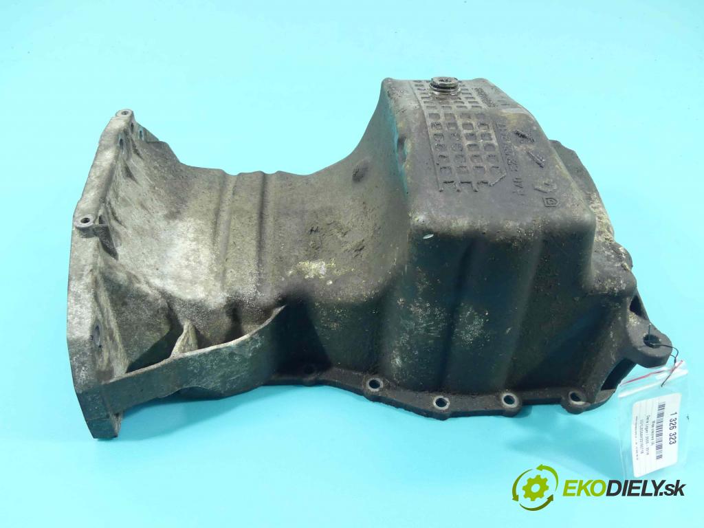 Dacia Logan I 2005-2014 1.4 8v 75 HP manual 55 kW 1390 cm3 4- vaňa olejová K7JA710 (Olejové vane)