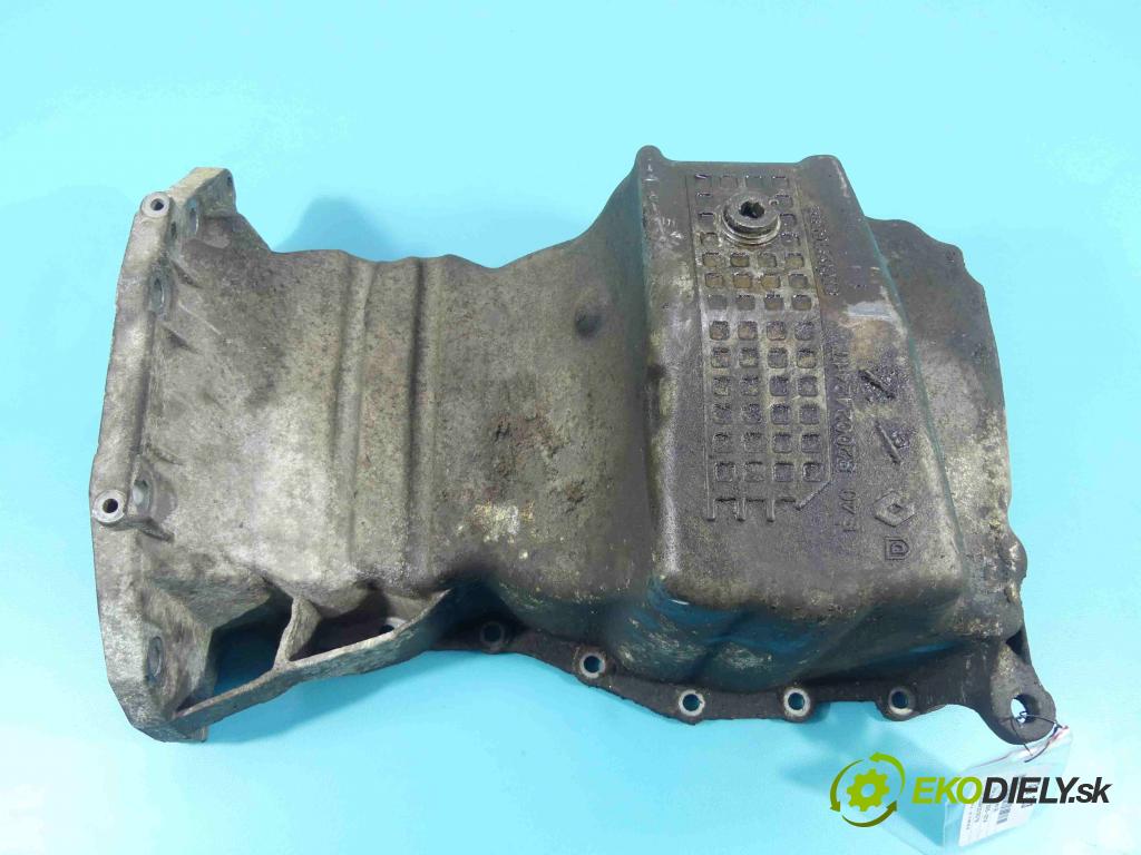 Dacia Logan I 2005-2014 1.4 8v 75 HP manual 55 kW 1390 cm3 4- vaňa olejová K7JA710 (Olejové vane)