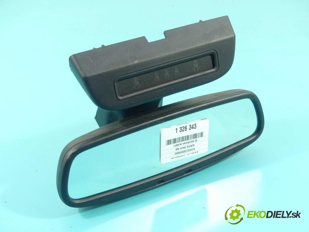 Alfa romeo Giulietta 1.6 jtdm: 105 hp manual 77 kW 1598 cm3 5- zpětné zrcátko vnitřní E3021038 (Světla vnitřní)