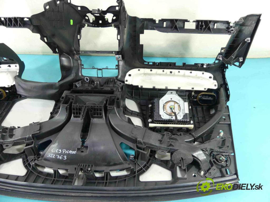 Citroen C3 Picasso 2008-2017 1.6 hdi 90 HP manual 66,2 kW 1560 cm3 5- kokpit,pristrojová doska rozdeľovacia