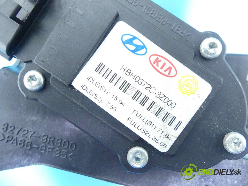 Hyundai I40 1.7 crdi 116 HP manual 85 kW 1685 cm3 4- pedále HBH0372C-3Z000 (Pedále)