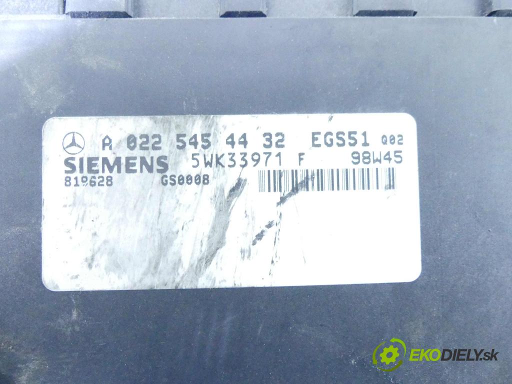 Mercedes S W220 1998-2005 3.2 V6 224hp automatic 165 kW 3199 cm3 4- modul riadiaca jednotka A0225454432 (Ostatné)