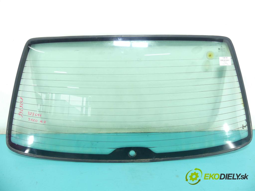 Citroen Saxo 1.1 54 hp manual 40 kW 1124 cm3 5- sklo zadní  (Okna zadní)