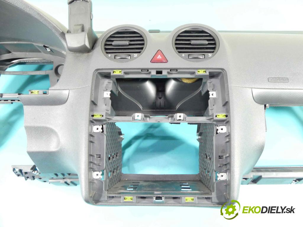 Vw Caddy III 2K 2003-2020 2.0 tdi 140 HP manual 103 kW 1968 cm3 5- kokpit,pristrojová doska rozdeľovacia 2K1858295