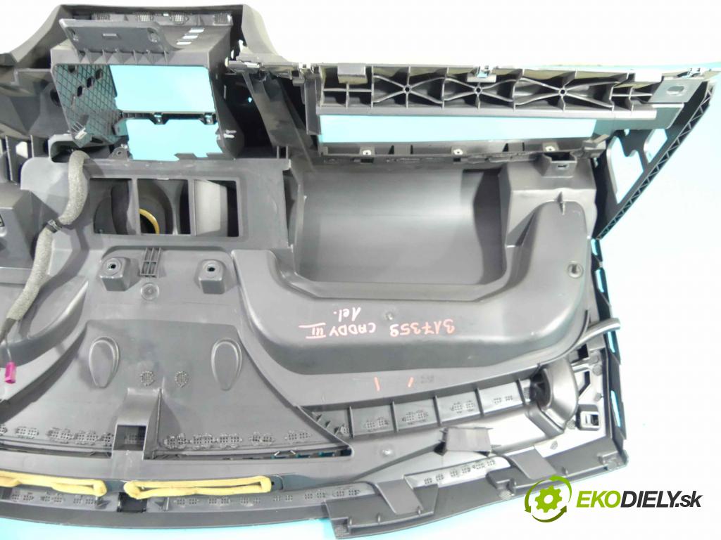 Vw Caddy III 2K 2003-2020 2.0 tdi 140 HP manual 103 kW 1968 cm3 5- kokpit,pristrojová doska rozdeľovacia 2K1858295