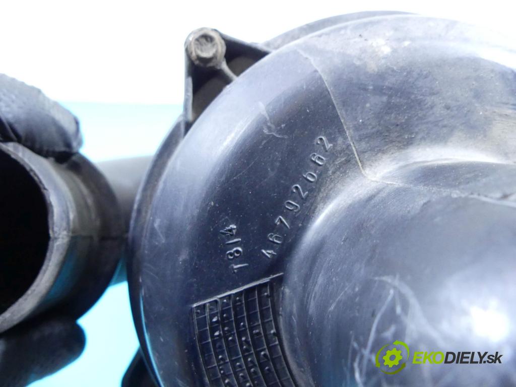 Fiat Doblo I 2001-2010 1.9d 63 hp manual 46 kW 1910 cm3 5- obal filtra vzduchu 46792662 (Kryty filtrů)