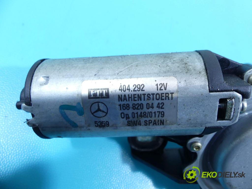 Mercedes A W168 1997-2004 1.7 cdi 90 HP manual 66 kW 1689 cm3 5- motor stieračov zadné 1688200442