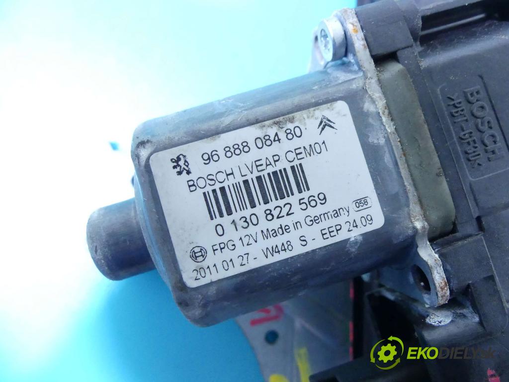 Peugeot 508 2010-2018 2.0 HDI 140 hp manual 103 kW 1997 cm3 4- mechanismus stahování zadní levý 9688808480