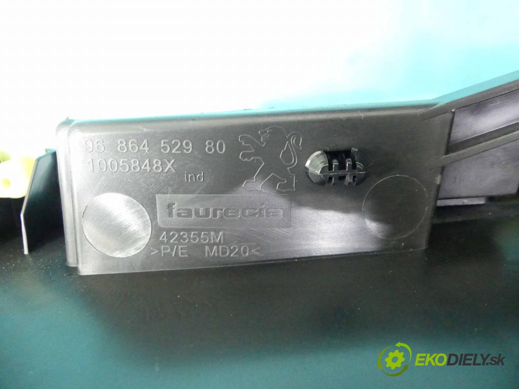 Peugeot 508 2010-2018 2.0 HDI 140 HP manual 103 kW 1997 cm3 4- operadlo 9686452980 (Lakťové opierky)