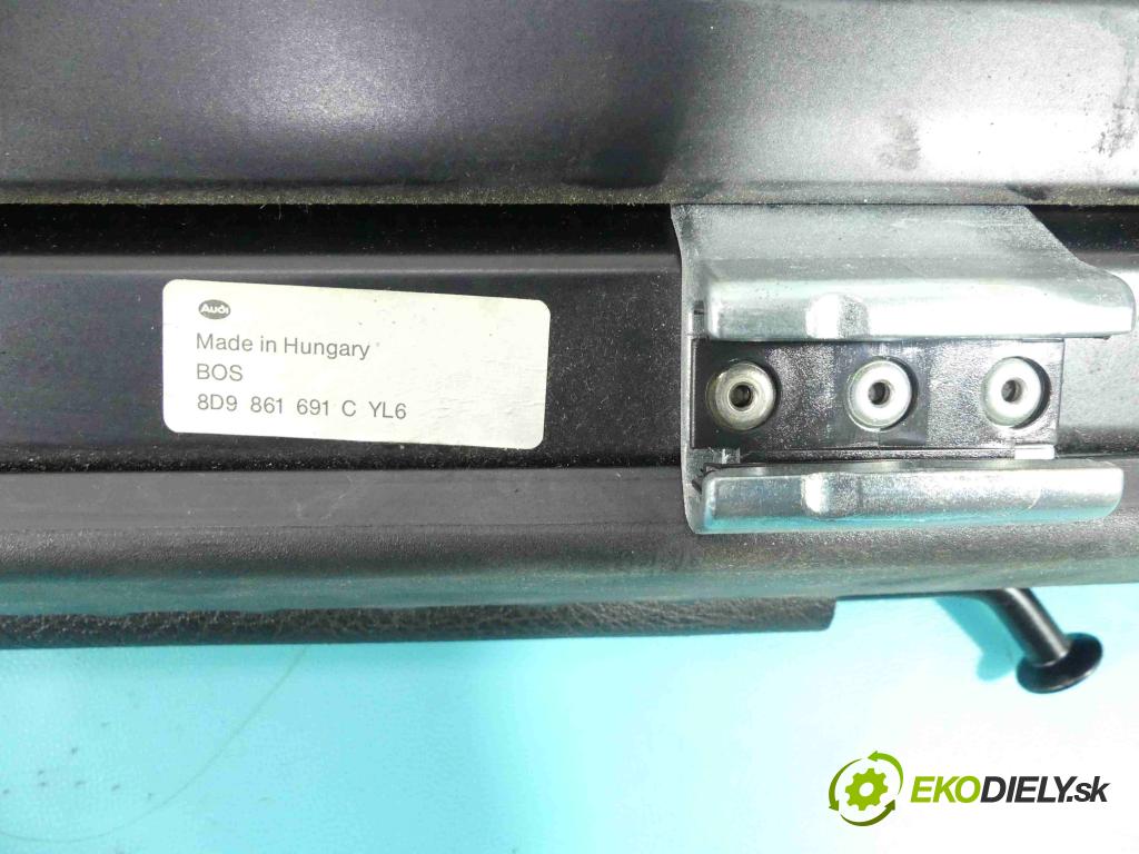 Audi A4 B5 1994-2001 1.9 tdi 116 HP manual 85 kW 1896 cm3 5- roleta 8D9861691C (Rolety kufra)