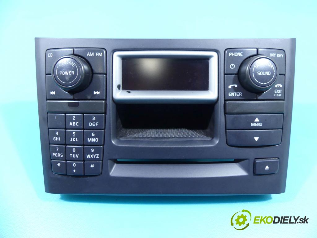 Volvo XC90 I 2002-2014 2.4 D5 185 HP automatic 136 kW 2401 cm3 5- Radio originál 30752236