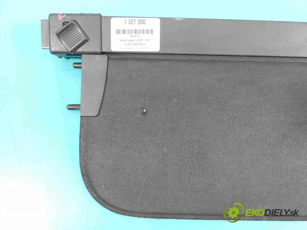 Renault Laguna III 2007-2015 2.0 16v 140 HP manual 103 kW 1997 cm3 5- roleta  (Rolety kufra)